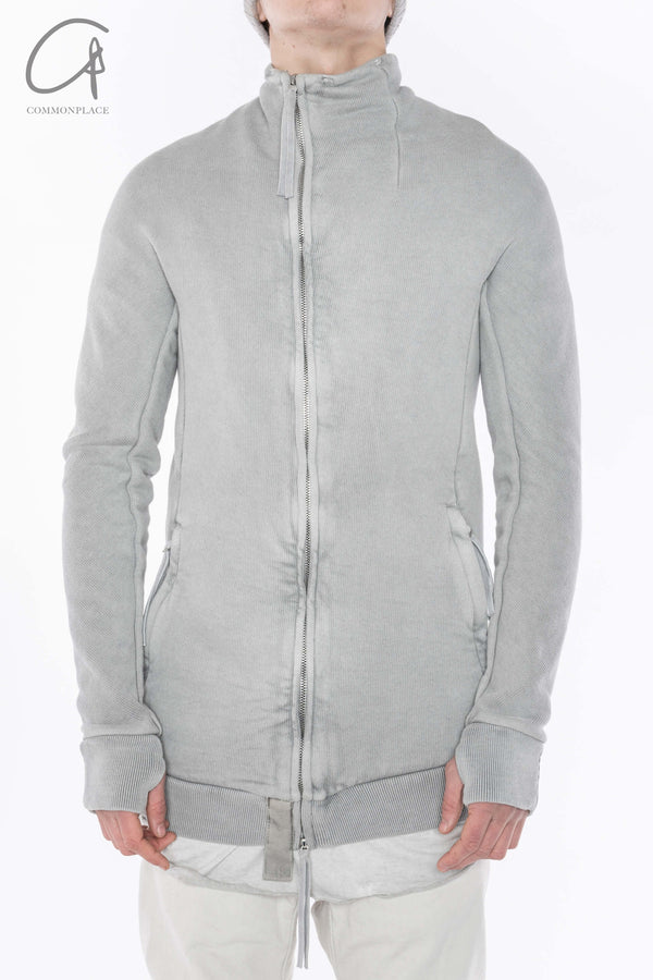 BORIS BIDJAN SABERI Gray Jacket ZIPPER1 FTT00008
